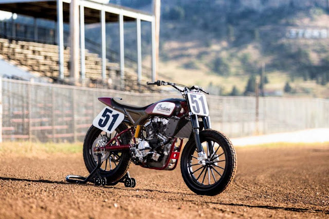 Photos of the New Indian Scout Flat Track Motorcycle