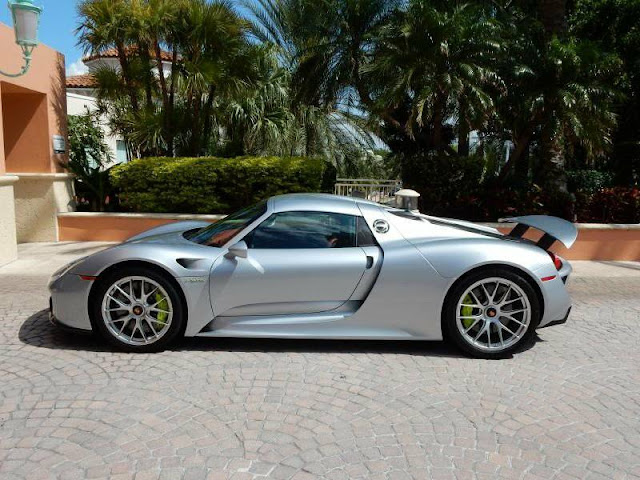 Porsche 918 Spyder Sliver With Red Interior – Supercar Saturday