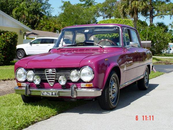 Alfa Romeo Giulia Super 1.3 Original Paint – Purple